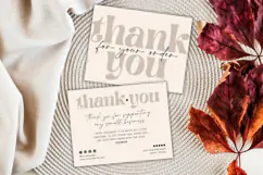 Canva | Editable Business Thank You Card Product Image 1