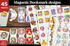 Cute School Magnetic bookmark bundle Back to school bookmark Product Image 1