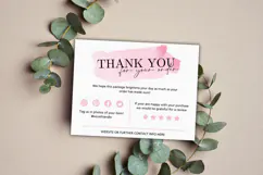 Custom Thank you Cards Template Product Image 1