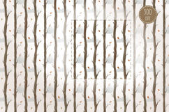 Autumn Trees - seamless pattern Product Image 2