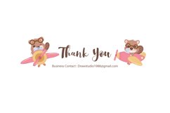 Cute Little Beaver Seamless Pattern Set Product Image 2