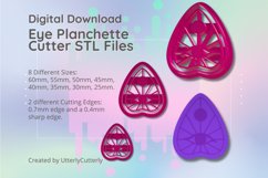 Eye Planchette 1 Clay Cutter - Halloween STL Digital File Do Product Image 1