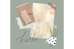 Watercolor Backgrounds-Pastel Colors Product Image 4