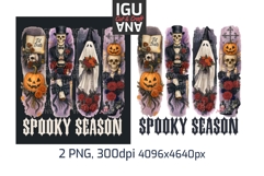 Gothic Halloween Ghost Wedding Brush Stroke PNG Product Image 2