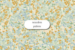 Abstract Ditsy Floral Seamless Pattern Sage Pastel JPG Product Image 1