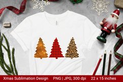Christmas Tree Sublimation. Christmas Sublimation. Product Image 1