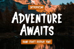 Adventure Awaits - Hand Craft Font Product Image 1
