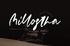 Millostha - Handwritten Script Product Image 1