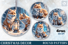 Christmas Decor | Cute Animals| Fox Product Image 1