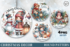 Christmas Decor | Cute Cristmas| PNG Product Image 1