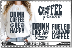 Coffee Svg, Coffee Cup Svg, Coffee Bar Svg Product Image 1