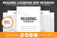 Reading Logbook KDP Interior Product Image 1