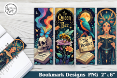 Books Printable Bookmark 4 PNG Product Image 1