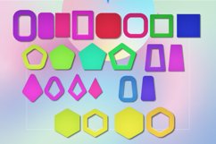21 Designs Basic Shapes Stud Micro Clay Cutter - Cookie Cutt Product Image 2