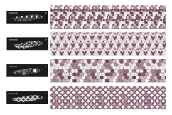 20 Mosaic Tile Brushes for Procreate Seamless Pattern Product Image 3