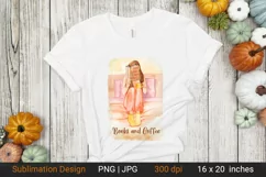 Books and Coffee. Just a girl who loves books. Bookworm. Product Image 2