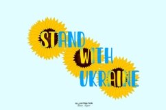 Stand with Ukraine clipart Product Image 2