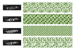 20 Mosaic Tile Brushes for Procreate Seamless Pattern Product Image 4