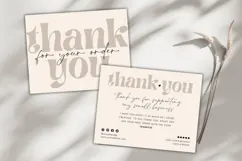 Canva | Editable Business Thank You Card Product Image 2