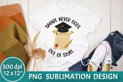 Graduation Sublimation Design PNG | Senior 2022 Sublimation Product Image 1