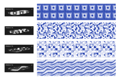 20 Mosaic Tile Brushes for Procreate Seamless Pattern Product Image 5