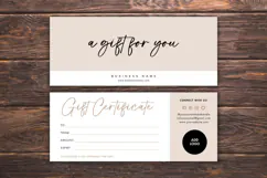Printable Gift Certificate Template Product Image 2