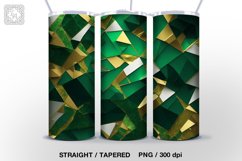 3d Mosaic 5 Tumbler Sublimations , 20 oz Tumbler Wraps Product Image 3