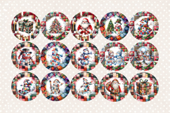 Cute Christmas designs Wind Spinner wrap sublimation BUNDLE Product Image 8