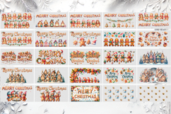 Marry Christmas glass can wrap 16oz BUNDLE|Cute xmas designs Product Image 2
