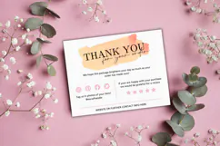 Custom Thank you Cards Template Product Image 2