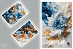 Creative Art Floral PaperBackground Product Image 3