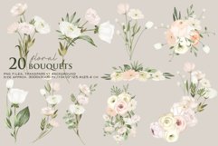 White flowers bouquets Product Image 2