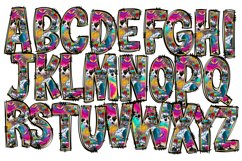SummerPattern2 Doodle Letters Product Image 3