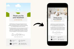 Client Review Request Textable Card Product Image 2