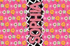 Straight Sippy and Doodle Letters Bundle Girl Design 93 Product Image 2