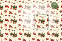 Christmas vintage seamless pattern. Product Image 2