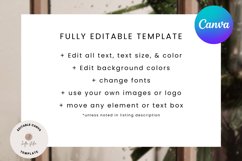 Canva | Printable Candle Care Card Instructions Product Image 2