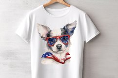 Patriotic dogs- Patriotic sublimation design Product Image 5