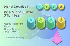 Clay Cutter STL File Kite Diamond Micro Cutter- Geometric St Product Image 1