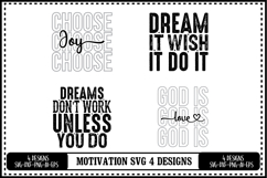 Motivation Svg 4 Designs Product Image 1