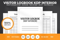 Visitor Logbook KDP Interior Product Image 1
