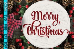 Merry Christmas SVG Cut File Product Image 1