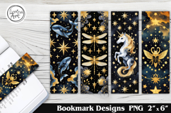 Celestial Printable Bookmark 4 PNG Product Image 1