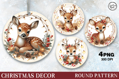 Christmas Decor | Deer | PNG Sublimation Product Image 1