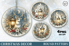 Christmas Decor | Deer | PNG Sublimation Product Image 1