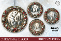 Christmas Decor | Deer | PNG Sublimation Product Image 1