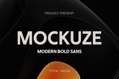 Mockuze - Modern bold sans Product Image 1