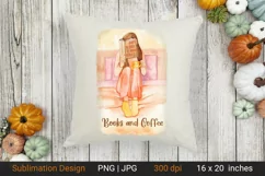 Books and Coffee. Just a girl who loves books. Bookworm. Product Image 3