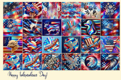 USA 4th of July tumbler wrap 20oz BUNDLE|Patriotic Fireworks Product Image 3