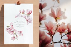 Watercolor Spring Magnolia frames Product Image 3